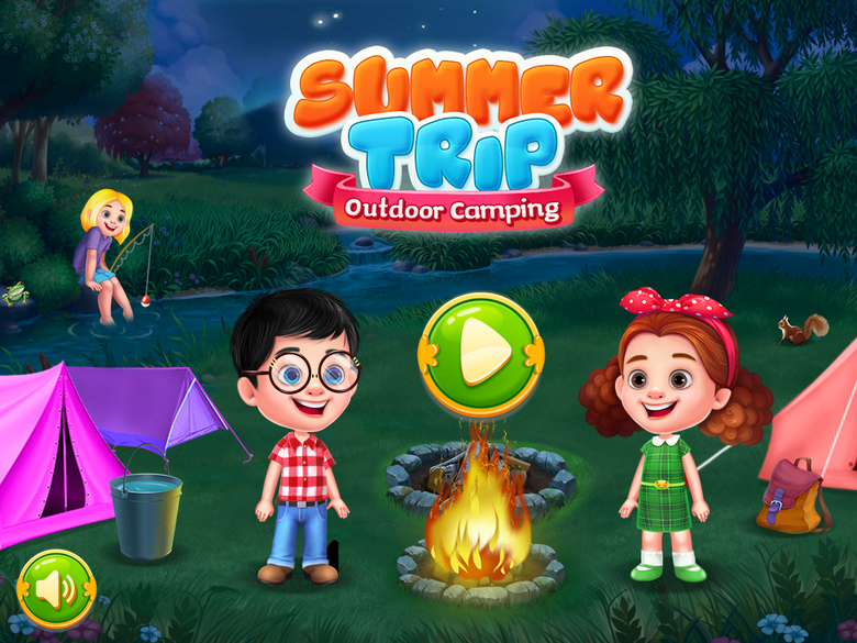 Cover art Summer Trip Outdoor Camping game developing
