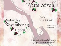 Commission-Advertisement for Downtown Wine Stroll Event