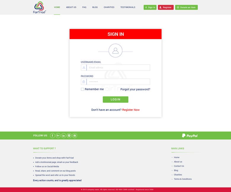 User Experience / User Interface Revamp for a website.
