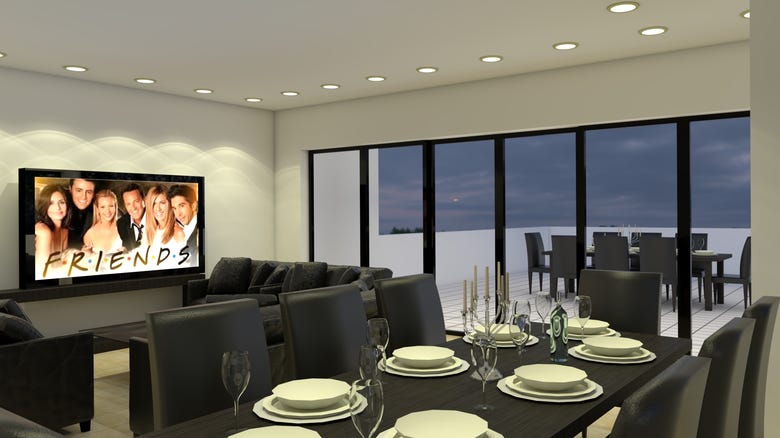 Living and Dinning (penthouse)