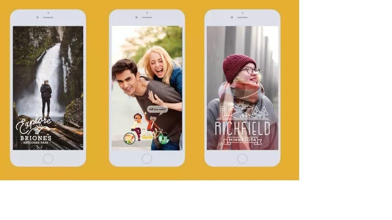 Snapchat ads Filter Design