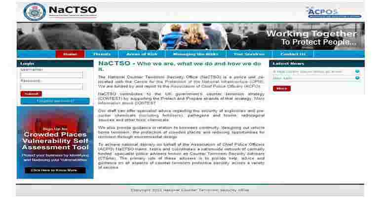 NaCtso - Counter Terrorism - Sharepoint
