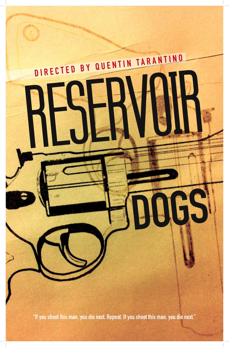 Poster Design for "Reservoir Dogs" Film