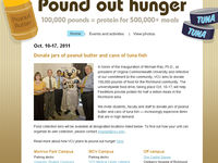 Pound Out Hunger (Work)