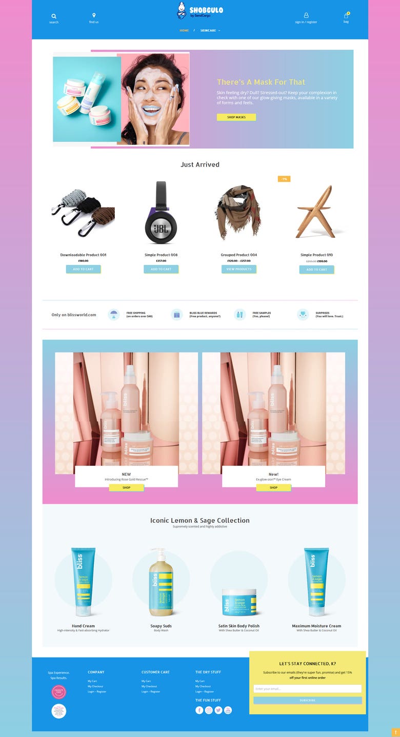 Fully Functional Ecommerce Store