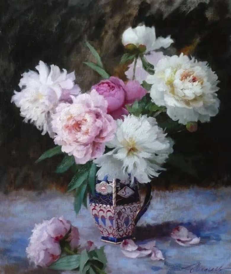 Custom Flower Painting