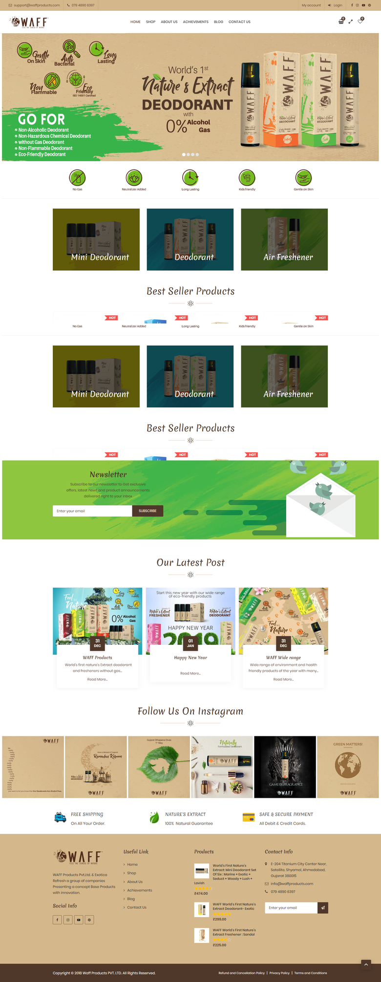 Design & Developed a E-commerce Website.