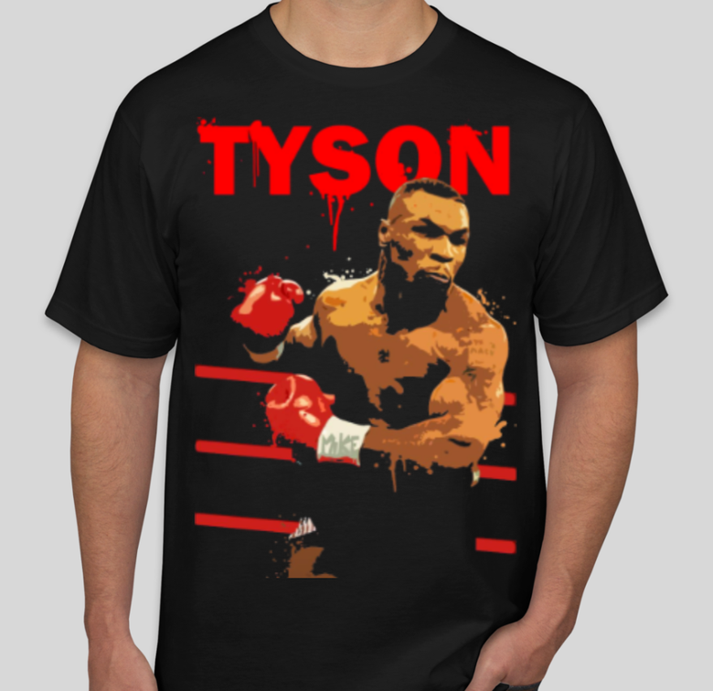Mike Tyson Concept T-Shirt Design for a client.
