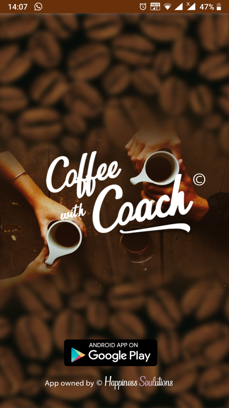 Coffee with coach – Connecting user and mentor platform