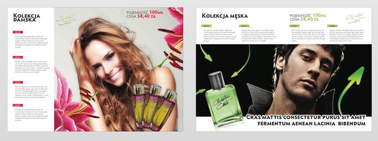 Perfume catalogue