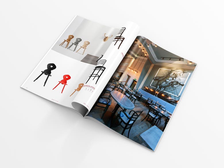Catalog design for Ambience