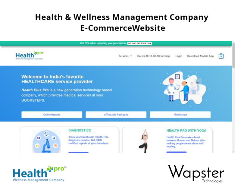 Health+ Pro Website