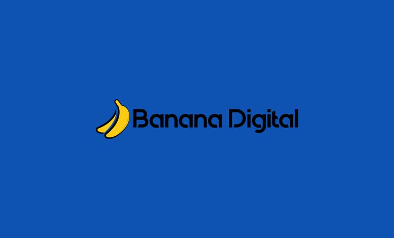 Banana Digital logo design