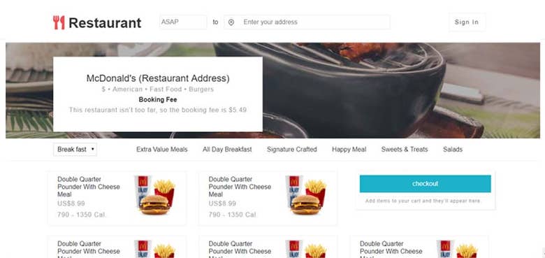 Restaurants & Online Food Order System
