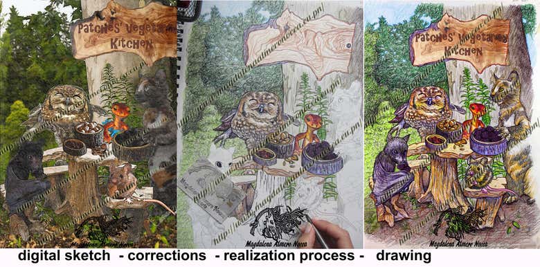 My childrens books illustrations