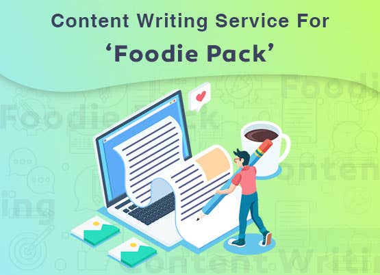 Content Writing Foodie Pack