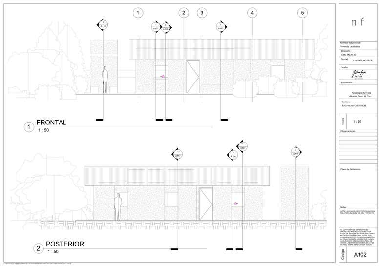 Architectural design - rural housing Byacá Colombia / RVT A
