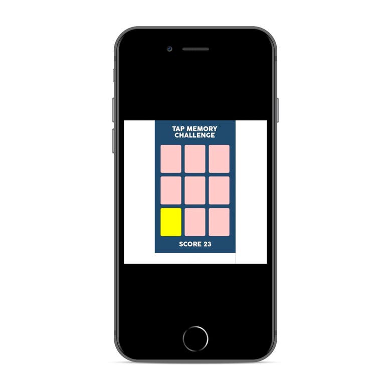 Tap Memory Challenge : A Very Mindful Game for Memory