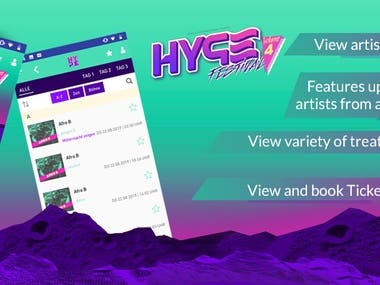 Hype Festival App