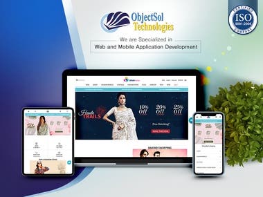 Attractive Fashion Based E-Commerce Website
