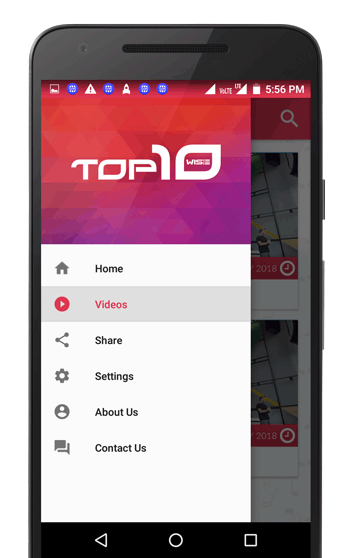 Top10Wise - News App