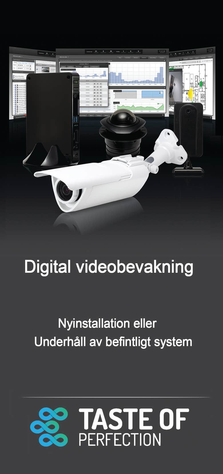 Brochure design for digital camera systems