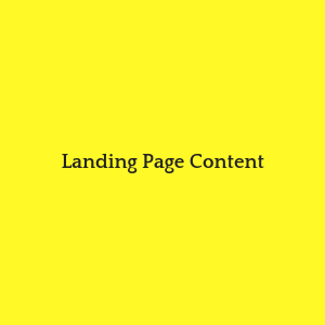 Landing Page Content for an Investment Company - USD 195