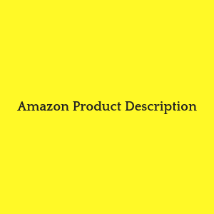 Product Description for Amazon Listing - Pricing - USD 125