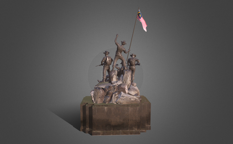3D Model - Malaysia National Monument