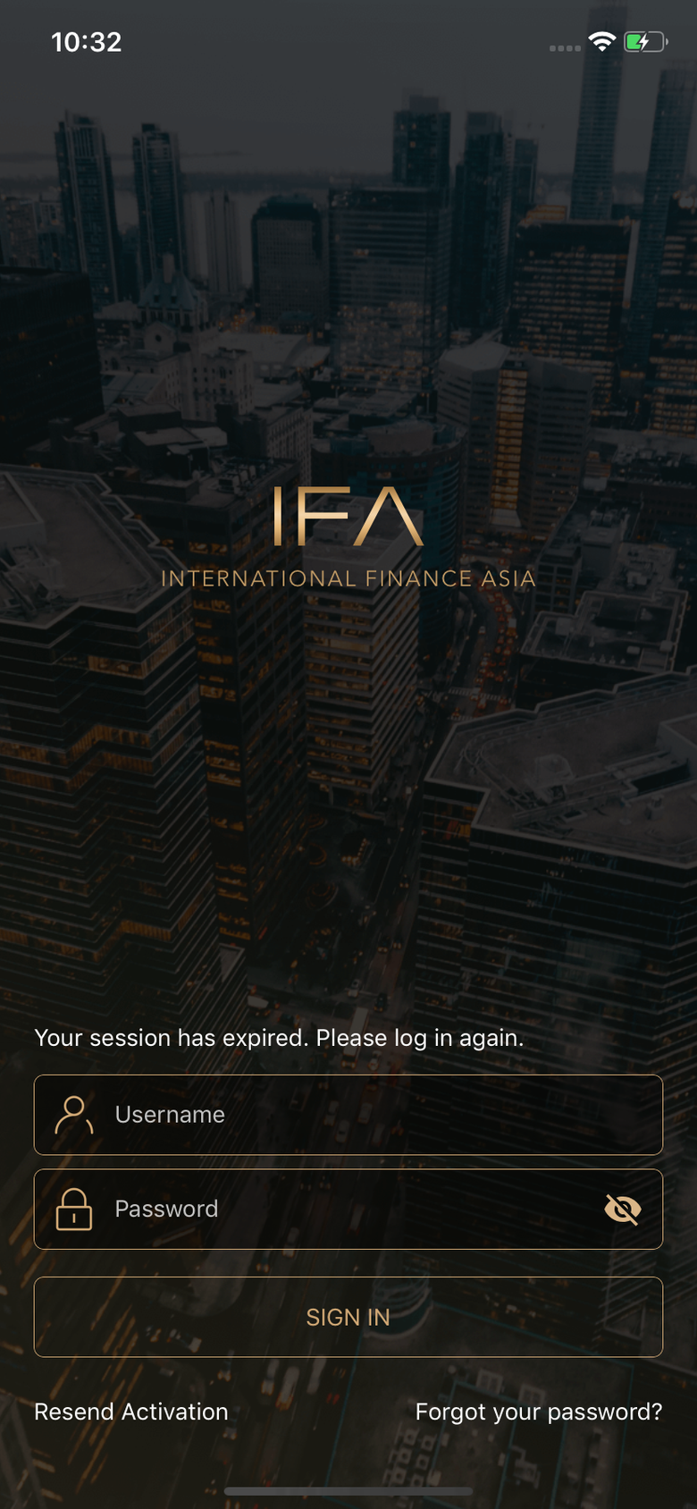IFA Trading App