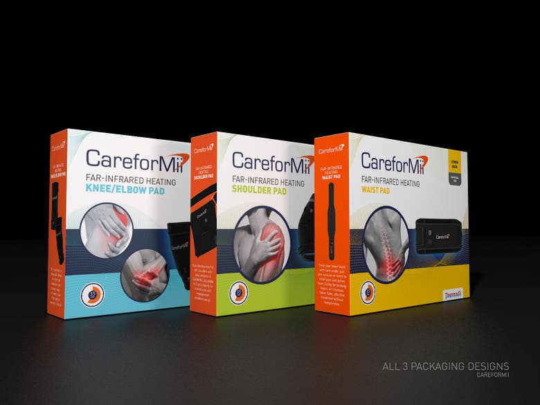 Packaging for medical curing device