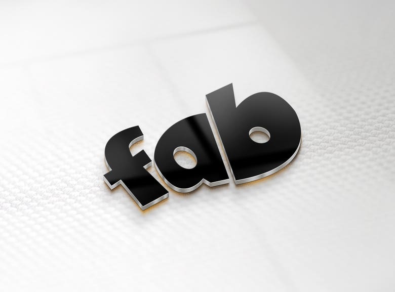 Custom simple Font logo