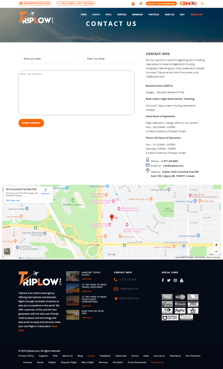 Triplow is the cheapest flight provide