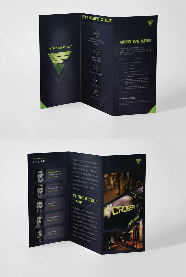 Brochure/Flyer Design (3 folds)