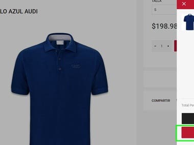 link a button to redirect to different side on Shopify