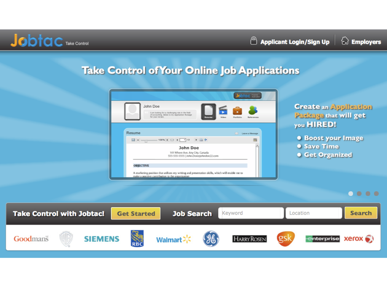 Jobtac Online Recruitment Website