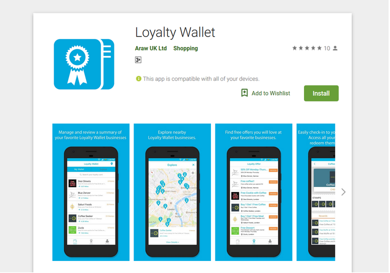 Android - Loyalty Wallet