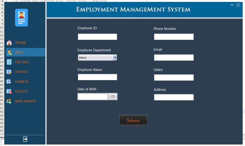 Employment Management system