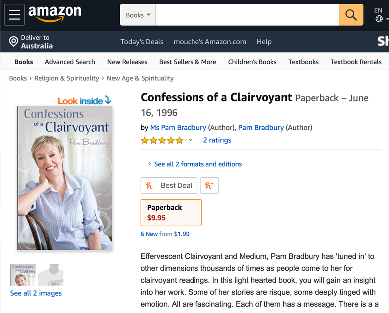 Book: Confessions of a Clairvoyant