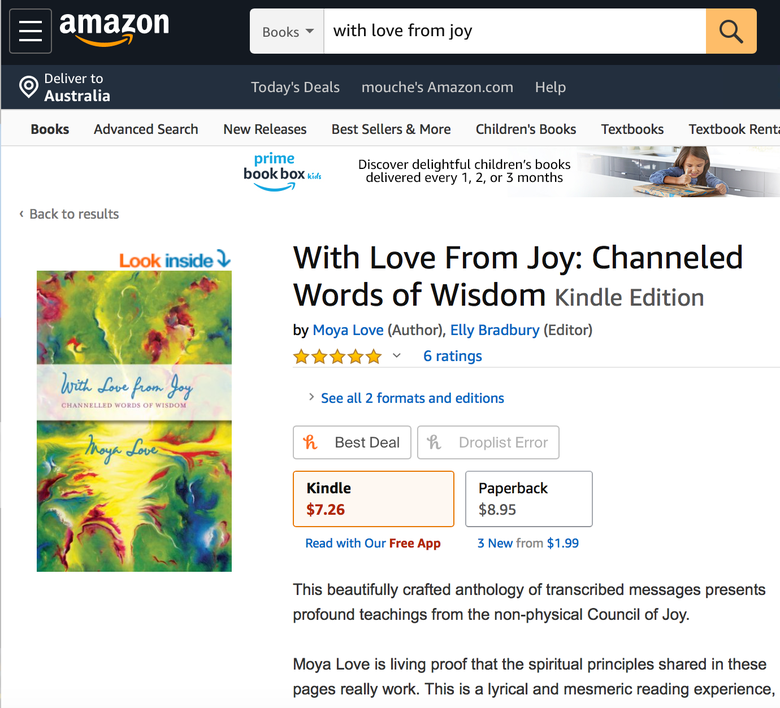 Book: With Love from Joy