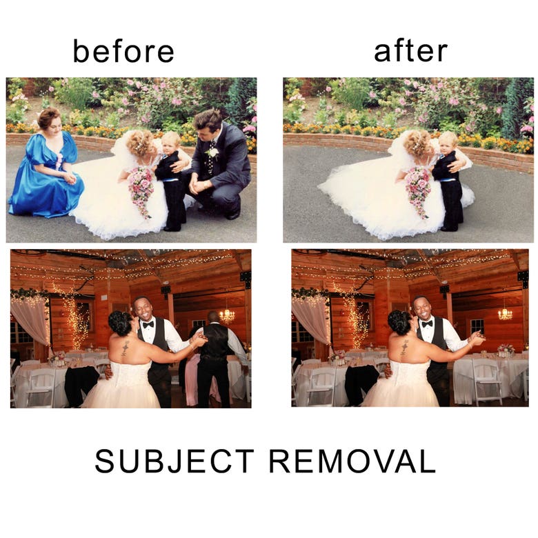 Subject removal