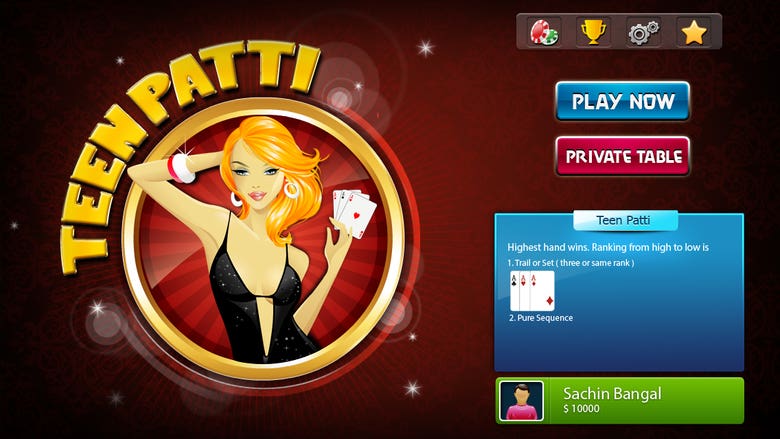 TeenPatti - IndianPoker -Poker -- IOS/Android