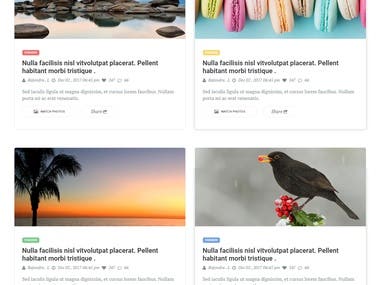 PORT - Daily Blogging Template