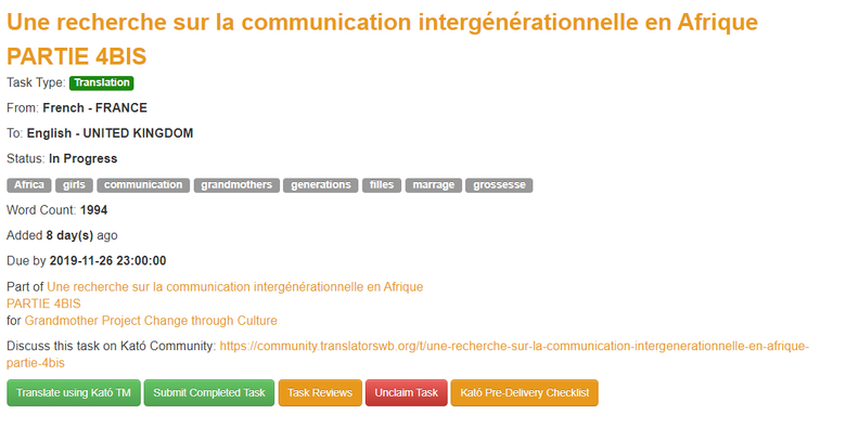 Research on intergenerational communication in Africa