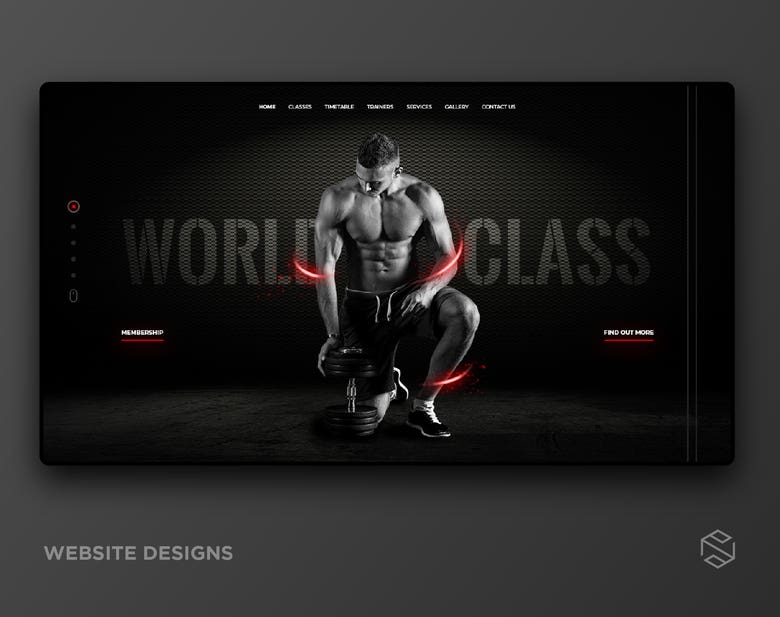 Website Design | Workout Classes
