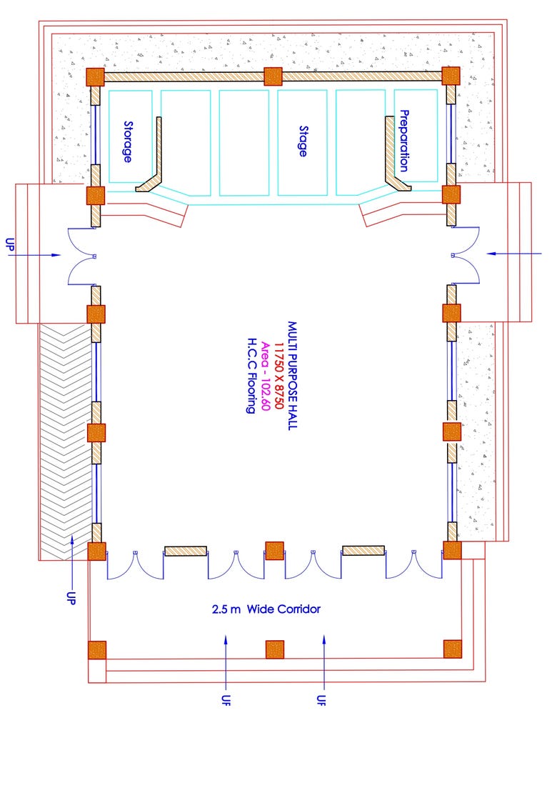Floor Plan of Buildings