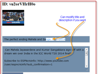 PHP script Youtube videos auto poster to a blog