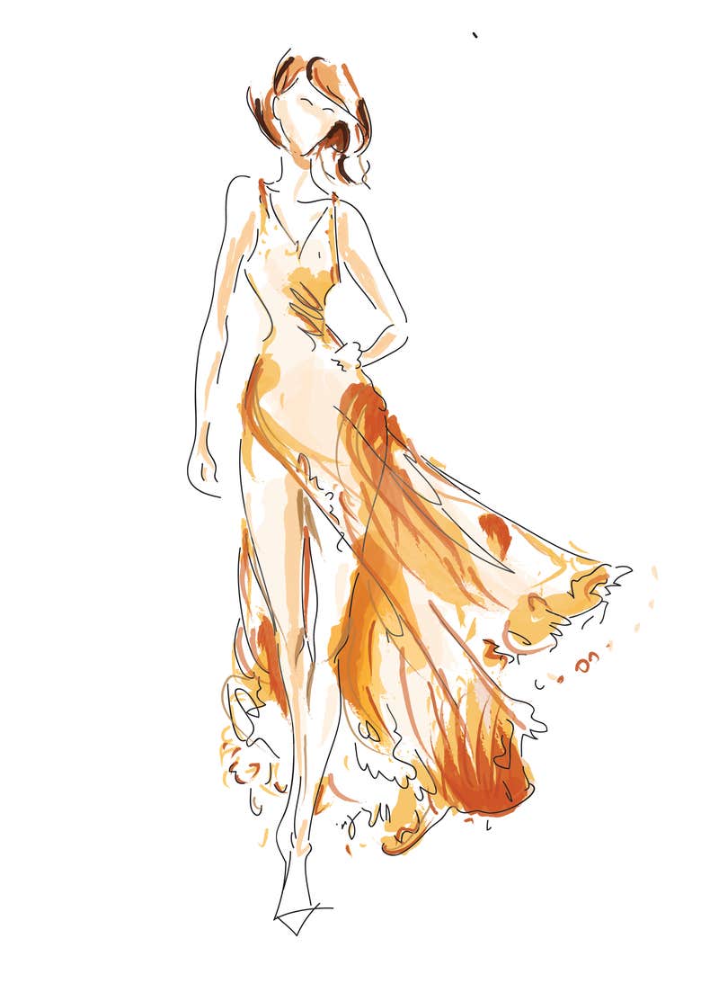 Fashion sketch Design