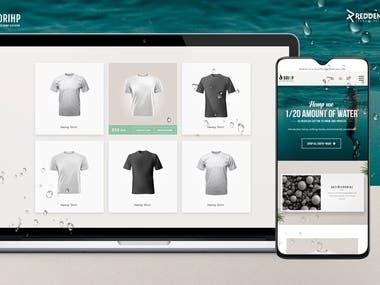 Eco-Friendly Hemp Clothing Website