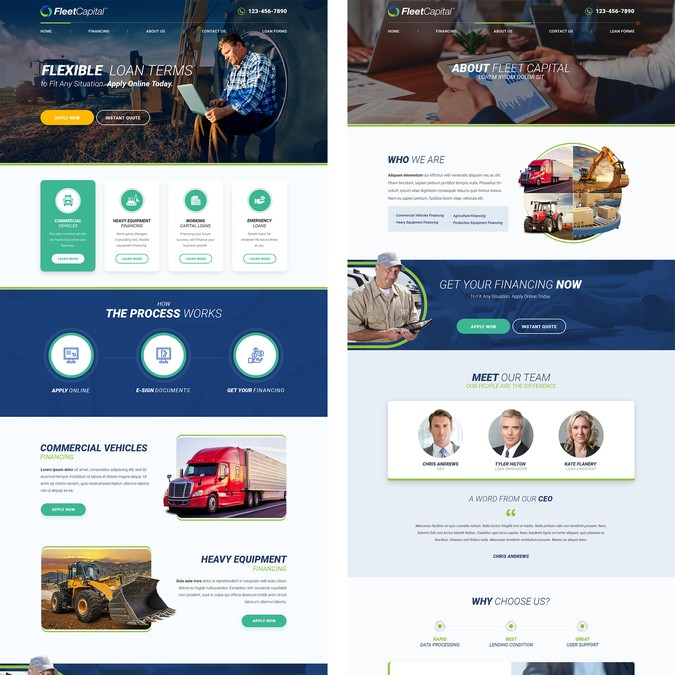 Fleet Capital - Website Design & Development